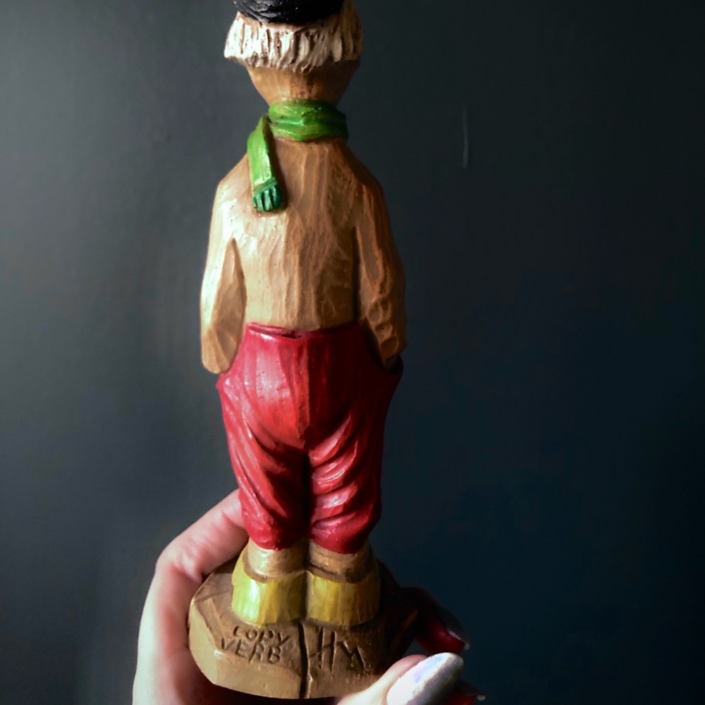 Vintage Dutch Boy with Pipe / Holland / Vintage Kitsch Decor - Picture 5 of 5